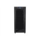 Lanberg | Rack cabinet 19" free-standing 27U/800x1000 (flat pack) with glass door, LCD | FF01-8027-12BL | Black