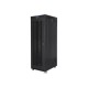 Lanberg | Rack cabinet 19" free-standing 27U/800x1000 (flat pack) with glass door, LCD | FF01-8027-23BL | Black