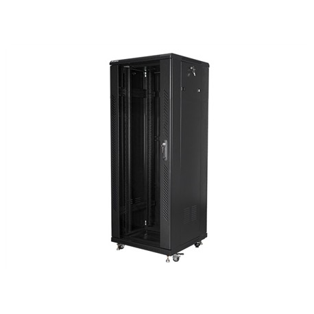Lanberg | Rack cabinet 19" free-standing 32U/600x600 (flat pack) | FF01-6632-12B | Black