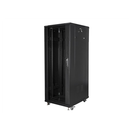 Lanberg | Rack cabinet 19" free-standing 32U/600x800 (flat pack) | FF01-6832-12B | Black