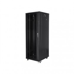 Lanberg | Rack cabinet 19" free-standing 37U/600x800 (flat pack) | FF01-6837-12B | Black