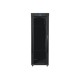 Lanberg | Rack cabinet 19" free-standing 37U/600x800 (flat pack) with glass door, LCD | FF01-6837-12BL | Black