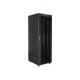 Lanberg | Rack cabinet 19" free-standing 37U/600x800 (flat pack) with glass door, LCD | FF01-6837-12BL | Black