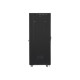 Lanberg | Rack cabinet 19" free-standing 37U/600x800 (flat pack) with glass door, LCD | FF01-6837-12BL | Black