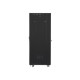 Lanberg | Rack cabinet 19" free-standing 37U/600x800 (flat pack) with glass door, LCD | FF01-6837-12BL | Black
