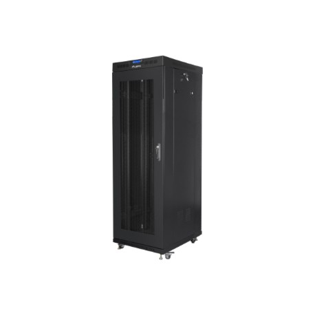 Lanberg | Rack cabinet 19" free-standing 37U/600x800 (flat pack) with mesh door, LCD | FF01-6837-23BL | Black
