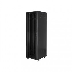 Lanberg | Rack cabinet 19" free-standing 42U/600x800 (flat pack) | FF01-6842-12B | Black