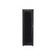 Lanberg | Rack cabinet 19" free-standing 42U/600x800 (flat pack) with glass door, LCD | FF01-6842-12BL | Black
