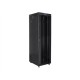 Lanberg | Rack cabinet 19" free-standing 42U/600x800 (flat pack) with glass door, LCD | FF01-6842-12BL | Black