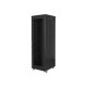Lanberg | Rack cabinet 19" free-standing 42U/600x800 (flat pack) with mesh door | FF01-6842-23B | Black