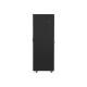 Lanberg | Rack cabinet 19" free-standing 42U/600x800 (flat pack) with mesh door | FF01-6842-23B | Black