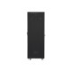 Lanberg | Rack cabinet 19" free-standing 42U/600x800 (flat pack) with mesh door, LCD | FF01-6842-23BL | Black