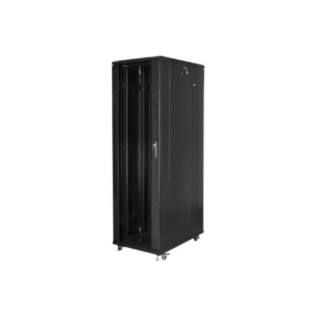 Lanberg | Rack cabinet 19" free-standing 42U/800x1000 (flat pack) | FF01-8042-12B | Black