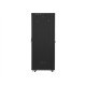 Lanberg | Rack cabinet 19" free-standing 42U/800x1000 (flat pack) with glass door, LCD | FF01-8042-12BL | Black