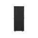 Lanberg | Rack cabinet 19" free-standing 42U/800x1000 (flat pack) with mesh door, LCD | FF01-8042-23BL | Black