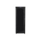 Lanberg | Rack cabinet 19" free-standing 42U/800x800 (flat pack) with glass door, LCD | FF01-8842-12BL | Black