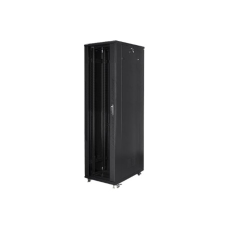 Lanberg | Rack cabinet 19" free-standing 47U/800x1000 (flat pack) | FF01-8047-12B | Black