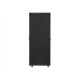 Lanberg | Rack cabinet 19" free-standing 47U/800x1000 (flat pack) with mesh door, LCD | FF01-8047-23BL | Black