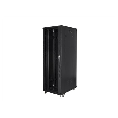 Lanberg | Rack cabinet 19" free-standing 47U/800x800 (flat pack) | FF01-8847-12B | Black