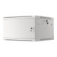 Lanberg | Rack cabinet 19" wall-mount 12U/600x450 for self-assembly with metal door (flat pack) | WF01-6412-00S | Grey
