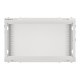 Lanberg | Rack cabinet 19" wall-mount 12U/600x450 for self-assembly with metal door (flat pack) | WF01-6412-00S | Grey