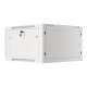 Lanberg | Rack cabinet 19" wall-mount 12U/600x450 for self-assembly with metal door (flat pack) | WF01-6412-00S | Grey