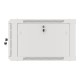 Lanberg | Rack cabinet 19" wall-mount 12U/600x450 for self-assembly with metal door (flat pack) | WF01-6412-00S | Grey