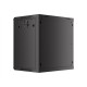 Lanberg | Rack cabinet 19" wall-mount 12U/600x450 with perforated door (flat pack) | WF01-6412-23B | Black