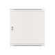 Lanberg | Rack cabinet 19" wall-mount 12U/600x600 for self-assembly with metal door (flat pack) | WF01-6612-00S | Grey