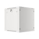 Lanberg | Rack cabinet 19" wall-mount 12U/600x600 for self-assembly with metal door (flat pack) | WF01-6612-00S | Grey