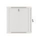 Lanberg | Rack cabinet 19" wall-mount 12U/600x600 for self-assembly with metal door (flat pack) | WF01-6612-00S | Grey