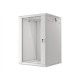 Lanberg | Rack cabinet 19" wall-mount 18U/600x600 (flat pack) | WF01-6618-10S | Grey