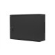 Lanberg | Rack cabinet 19" wall-mount 4U+3U/540x200 low-profile | WAF1-5203-04-00B | Black