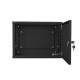 Lanberg | Rack cabinet 19" wall-mount 4U+3U/540x200 low-profile | WAF1-5203-04-00B | Black