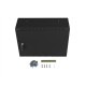 Lanberg | Rack cabinet 19" wall-mount 4U+3U/540x200 low-profile | WAF1-5203-04-00B | Black