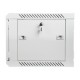 Lanberg | Rack cabinet 19" wall-mount 6U/600x450 (flat pack) with glass door | WF01-6406-10S | Grey