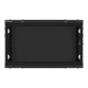Lanberg | Rack cabinet 19" wall-mount 6U/600x450 for self-assembly with metal door (flat pack) | WF01-6406-00B | Black