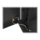 Lanberg | Rack cabinet 19" wall-mount 6U/600x450 for self-assembly with metal door (flat pack) | WF01-6406-00B | Black