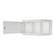 Lanberg | Rack cabinet 19" wall-mount 6U/600x450 for self-assembly with metal door (flat pack) | WF01-6406-00S | Grey