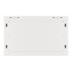 Lanberg | Rack cabinet 19" wall-mount 6U/600x450 for self-assembly with metal door (flat pack) | WF01-6406-00S | Grey