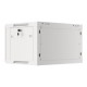 Lanberg | Rack cabinet 19" wall-mount 6U/600x450 for self-assembly with metal door (flat pack) | WF01-6406-00S | Grey