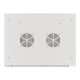 Lanberg | Rack cabinet 19" wall-mount 6U/600x450 for self-assembly with metal door (flat pack) | WF01-6406-00S | Grey