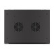 Lanberg | Rack cabinet 19" wall-mount 6U/600x450 with perforated door (flat pack) | WF01-6406-23B | Black