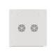 Lanberg | Rack cabinet 19" wall-mount 6U/600x600 for self-assembly with metal door (flat pack) | WF01-6606-00S | Grey