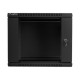 Lanberg | Rack cabinet 19" wall-mount 9U/600x450 (flat pack) | WF01-6409-10B | Black