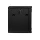 Lanberg | Rack cabinet 19" wall-mount 9U/600x450 (flat pack) | WF01-6409-10B | Black