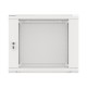 Lanberg | Rack cabinet 19" wall-mount 9U/600x600 (flat pack) with glass door | WF01-6609-10S | Grey