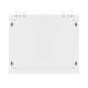 Lanberg | Rack cabinet 19" wall-mount 9U/600x600 (flat pack) for self-assembly with metal door | WF01-6609-00S | Grey