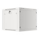 Lanberg | Rack cabinet 19" wall-mount 9U/600x600 (flat pack) for self-assembly with metal door | WF01-6609-00S | Grey