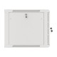 Lanberg | Rack cabinet 19" wall-mount 9U/600x600 (flat pack) for self-assembly with metal door | WF01-6609-00S | Grey